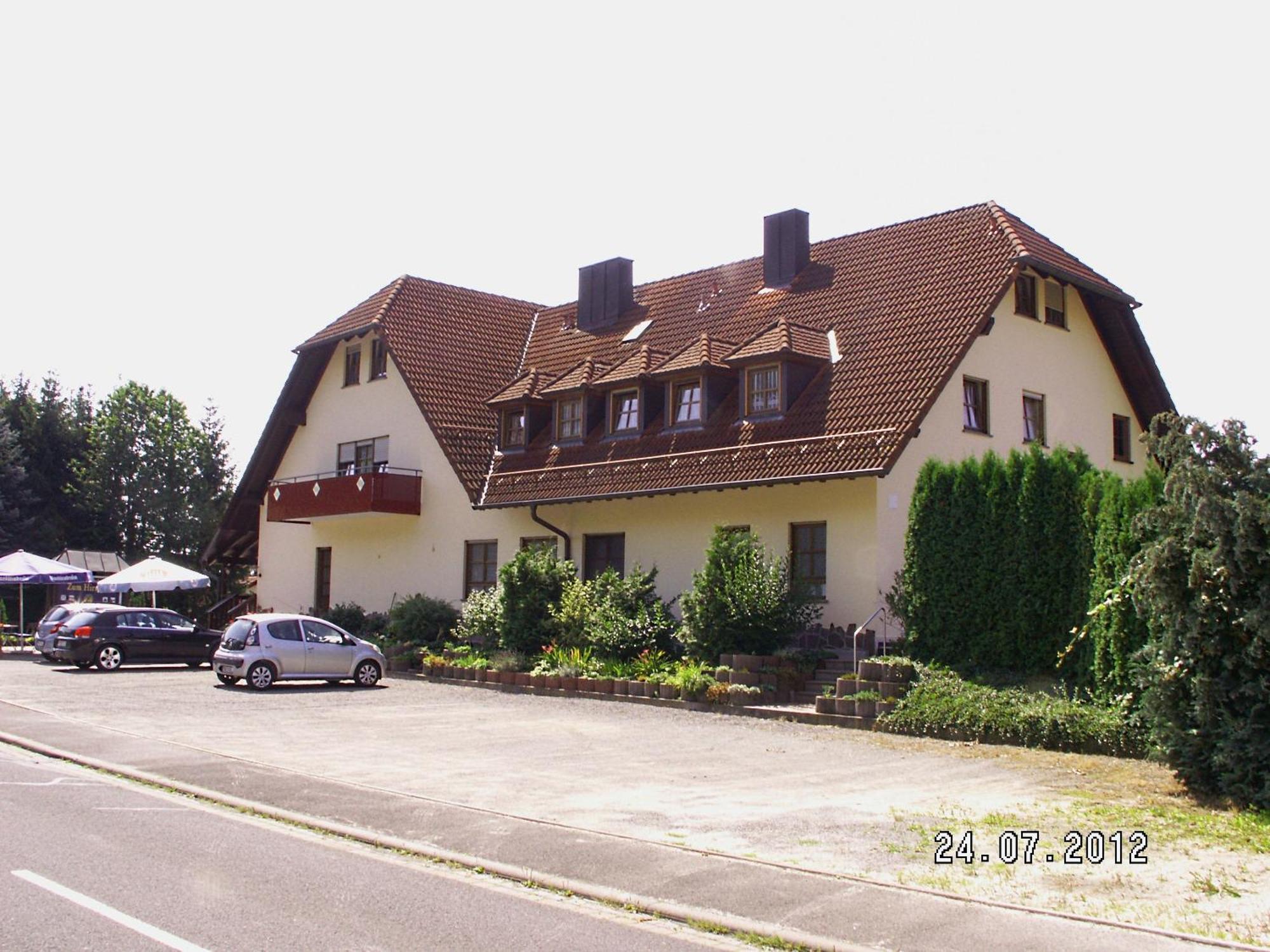 Landgasthof Zum Hirschen Hafenlohr Kültér fotó