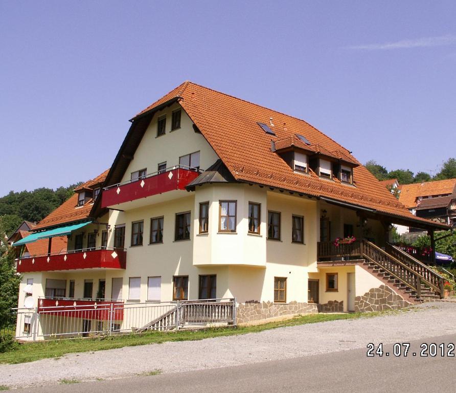 Landgasthof Zum Hirschen Hafenlohr Kültér fotó