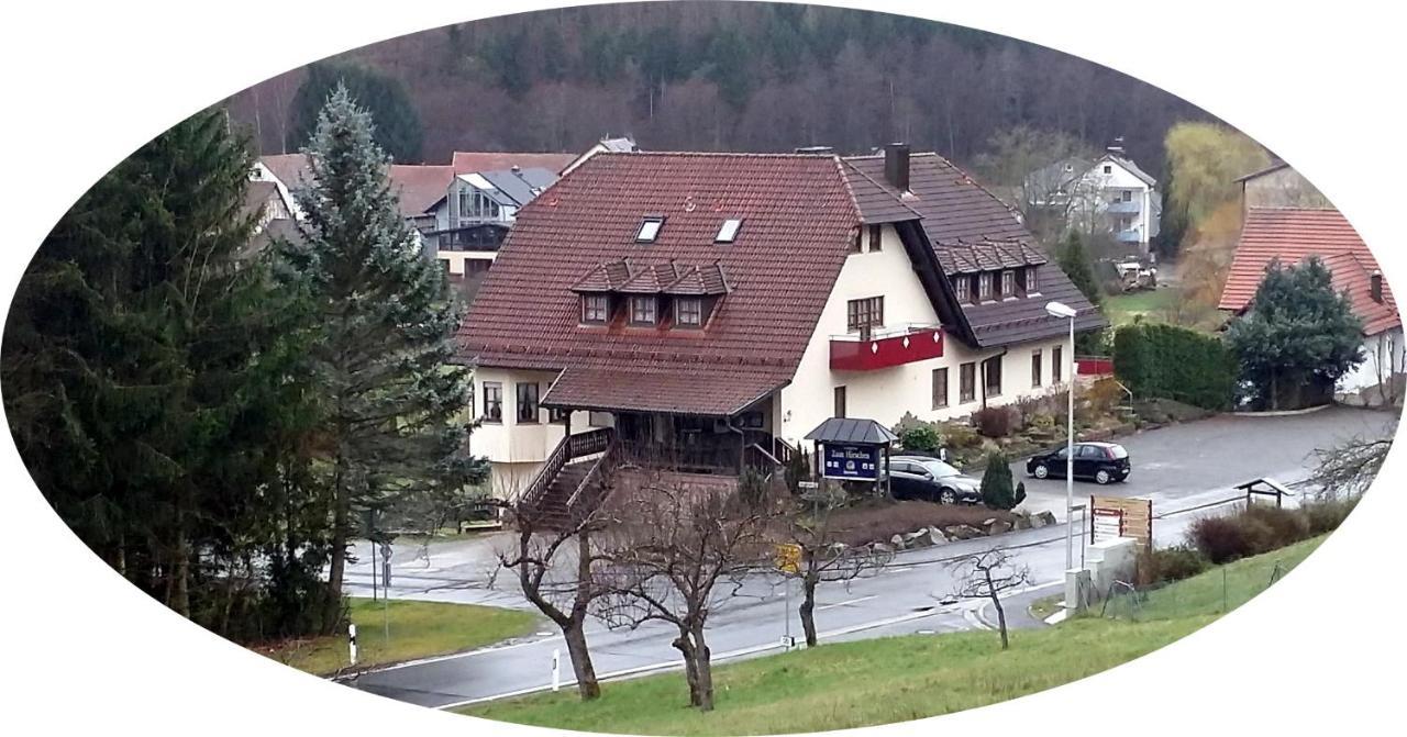 Landgasthof Zum Hirschen Hafenlohr Kültér fotó